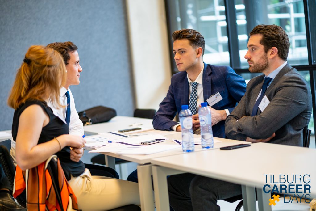 Career event conversation